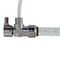 Apollo 1/2 in. Chrome-Plated Brass Push-To-Connect x 1/4 in. O.D. Compression Quarter-Turn Angle Stop Valve FSBVA1214C - alternate 4